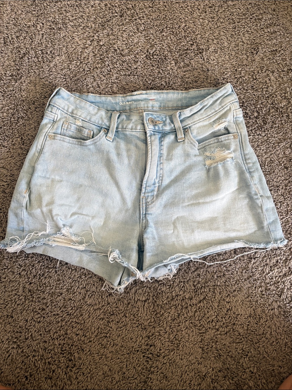 Old Navy Distressed Denim Cutoff Shorts